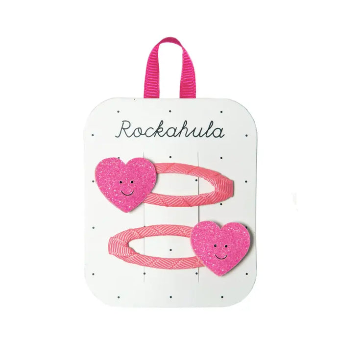Clips coeur heureux - 50% de réduction - Rockahula - échantillons - Accessoire enfant