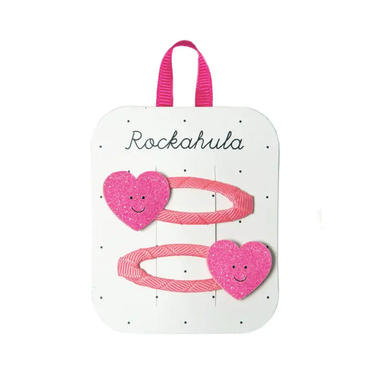 Clips coeur heureux - 50% de réduction - Rockahula - échantillons - Accessoire enfant