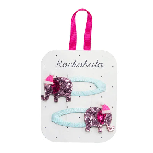 Clips éléphant du Père Noël - 50% de réduction - Rockahula - échantillons - Accessoire enfant