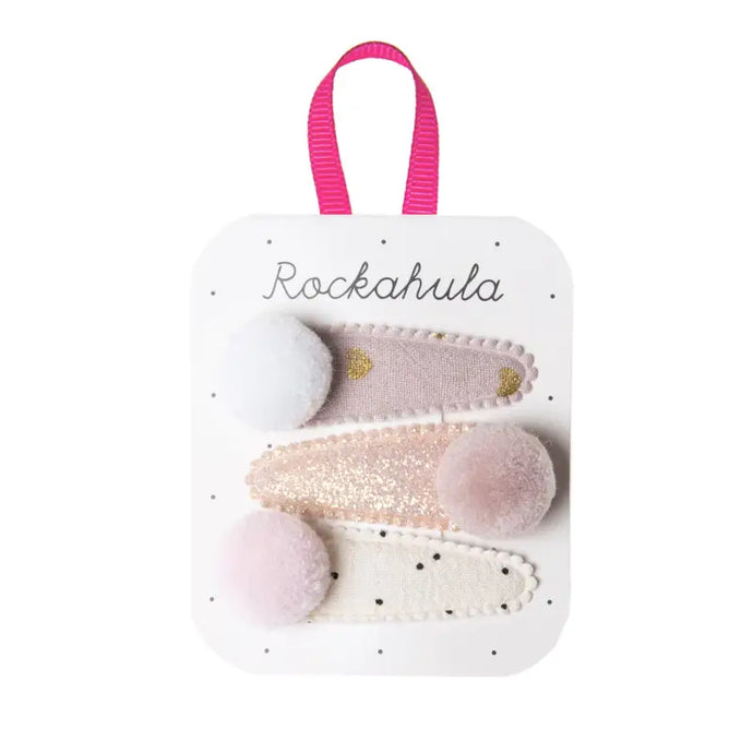 Clips pompons au clair de lune - 50% de réduction - Rockahula - échantillons - Accessoire enfant