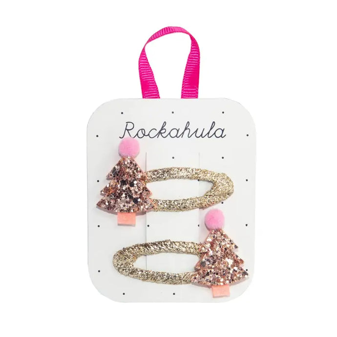 Clips sapin de Noël en or rose - 50% de réduction - Rockahula - échantillons - Accessoire enfant