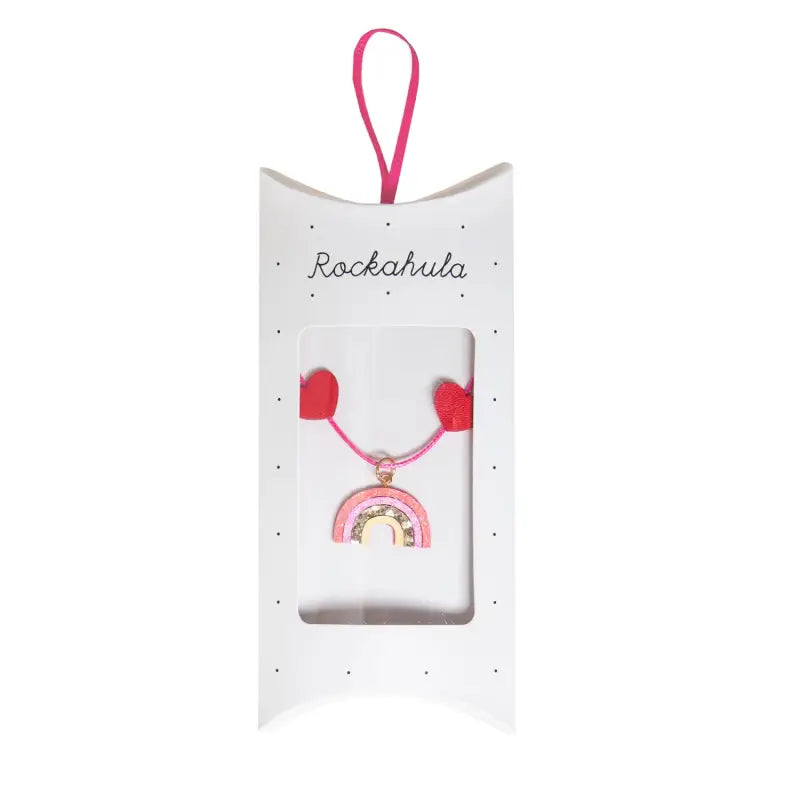 Chargez l&#39;image dans la visionneuse de la galerie, Collier arc-en-ciel hippie - 50% de réduction - Rockahula - échantillons - Accessoire enfant
