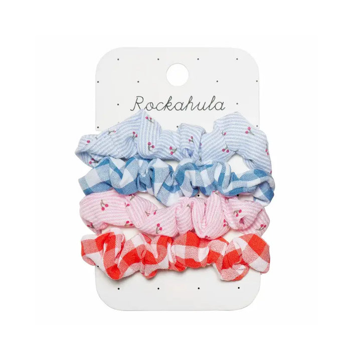 Ensemble chouchou vichy cerise - 50% de réduction - Rockahula - échantillons - Accessoire enfant