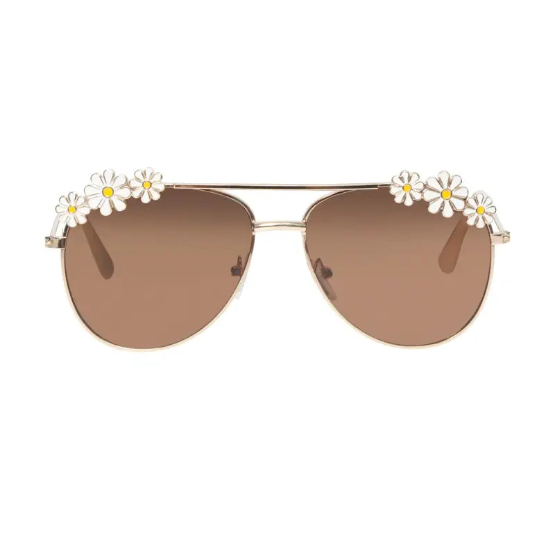 Chargez l&#39;image dans la visionneuse de la galerie, Lunettes de soleil aviateur Daisy Chain - 50% de réduction - Rockahula - échantillons - Accessoire enfant
