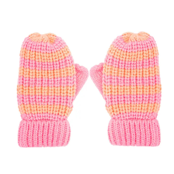 Mitaines tricot rayé Happy Days - 50% de réduction - Rockahula - échantillons - Accessoire enfant