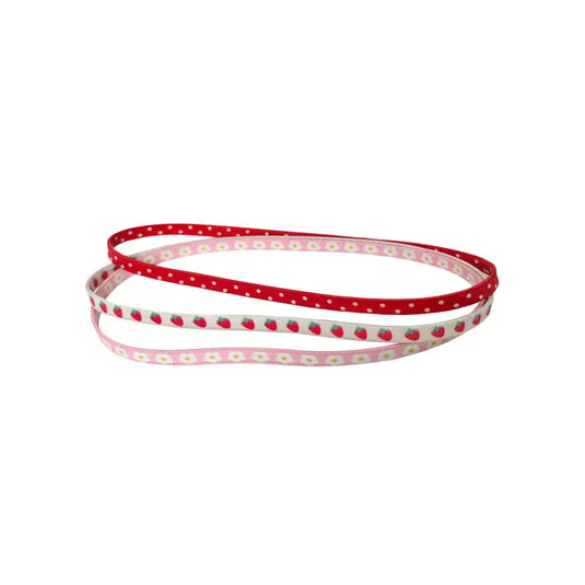 Pack bandeau élastique juste aux fraises - 50% de réduction - Rockahula - échantillons - Accessoire enfant