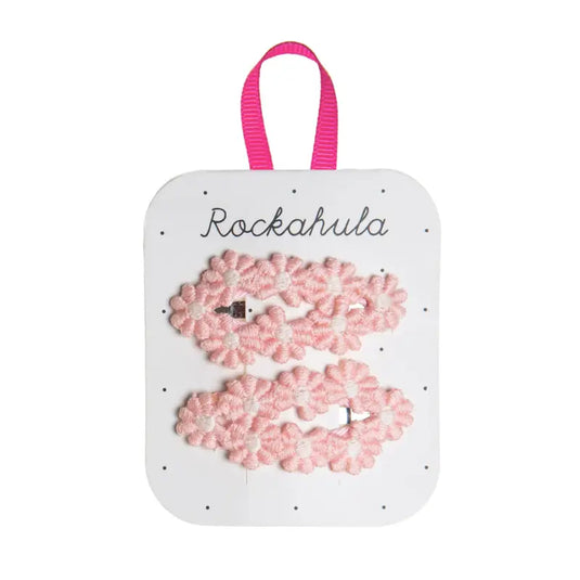 Pinces à fleurs au crochet - 50% de réduction - Rockahula - échantillons - Accessoire enfant