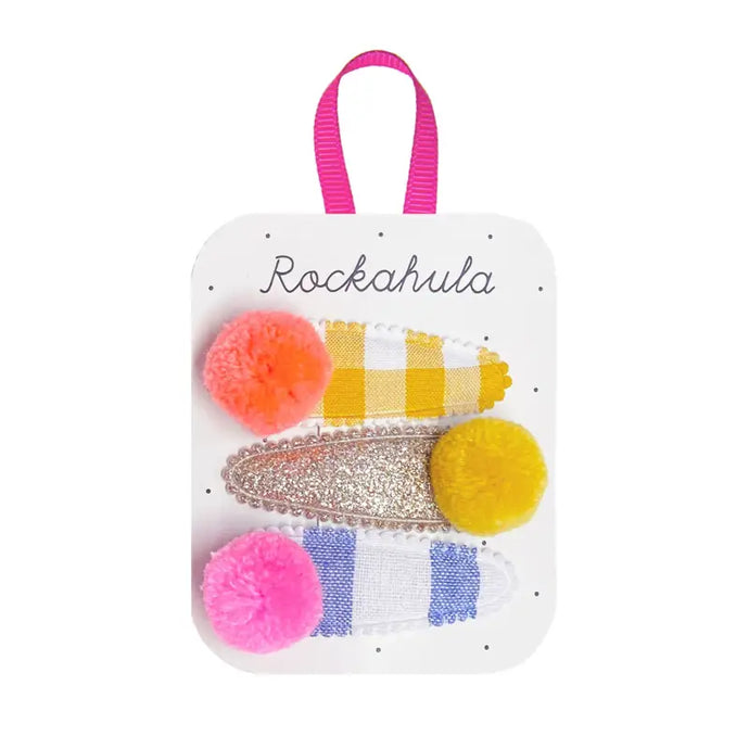 Pinces à pompons Miami - 50% de réduction - Rockahula - échantillons - Accessoire enfant
