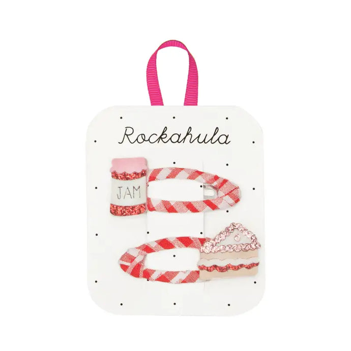 Pinces vichy confiture et gâteau - 50% de réduction - Rockahula - échantillons - Accessoire enfant
