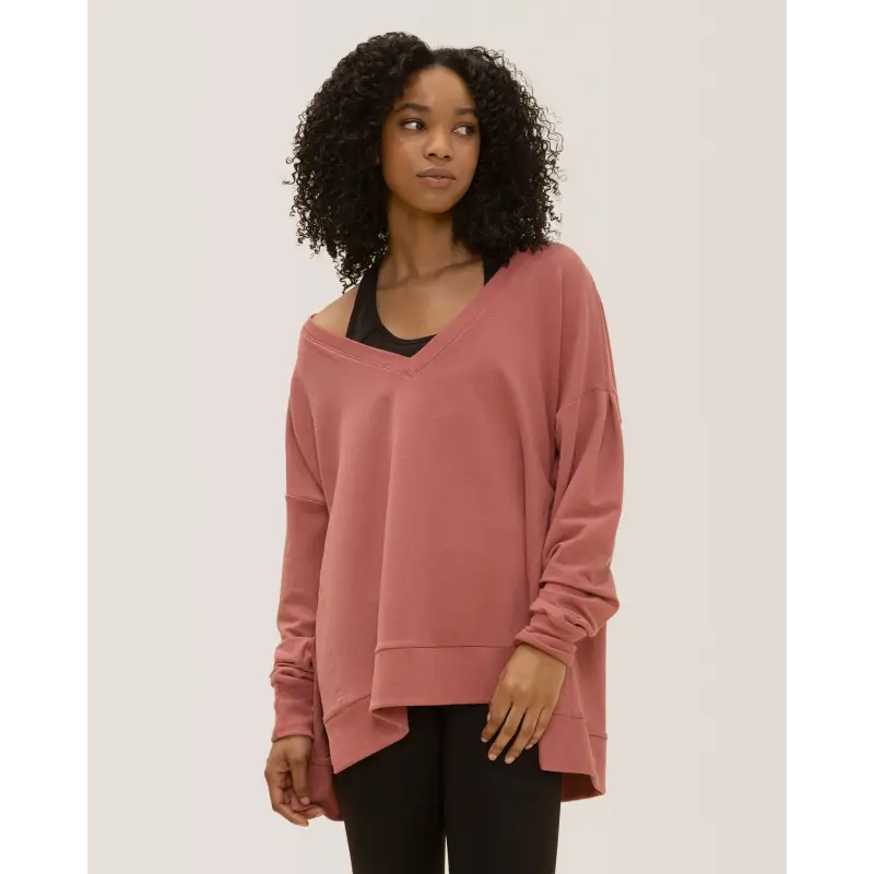 Chargez l&#39;image dans la visionneuse de la galerie, Forillon Sweatshirt - Rose Boreal - Blush / Rosée

