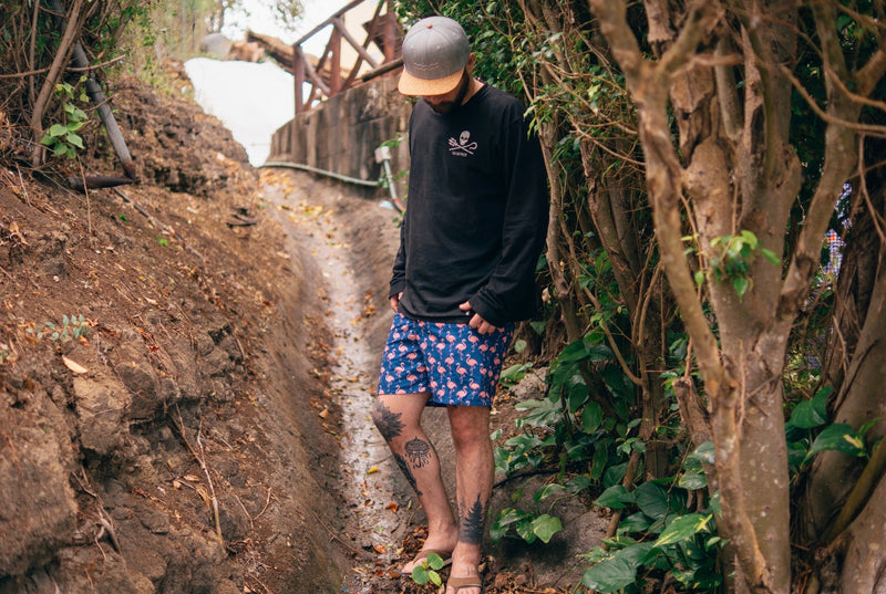 Load image into Gallery viewer, Men&#39;s Printed Elastic Band Swimsuit
