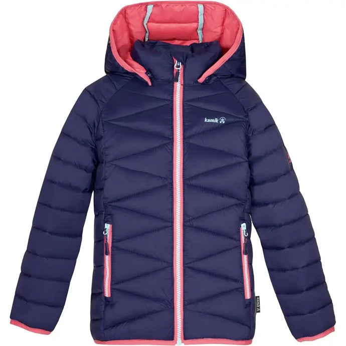 ADELE doudoune en vrai duvet - 3 / Navy - MANTEAUX LÉGERS FILLES