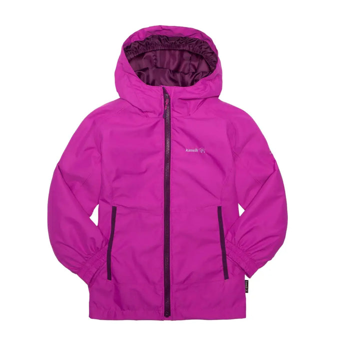 BROOKE manteau imperméable - Fuschia/Plum / 6 - MANTEAUX LÉGERS FILLES