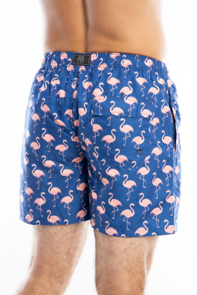 Load image into Gallery viewer, Men&#39;s Printed Elastic Band Swimsuit
