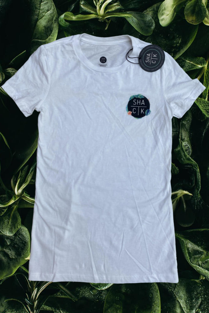 Chargez l&#39;image dans la visionneuse de la galerie, T-Shirt À Imprimé De Fleurs
