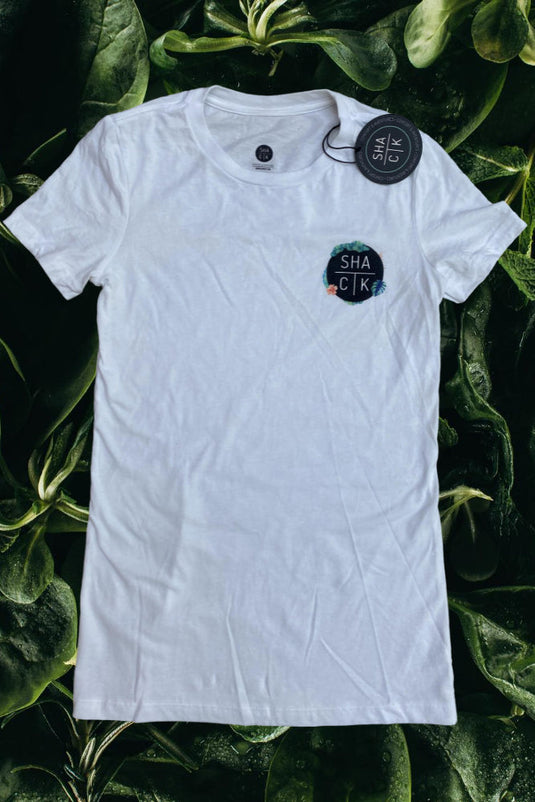 T-Shirt À Imprimé De Fleurs