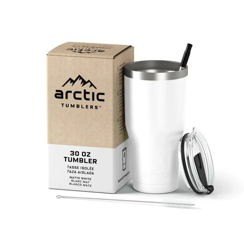 Chargez l&#39;image dans la visionneuse de la galerie, Tumbler Blanc - Tasse isolée
