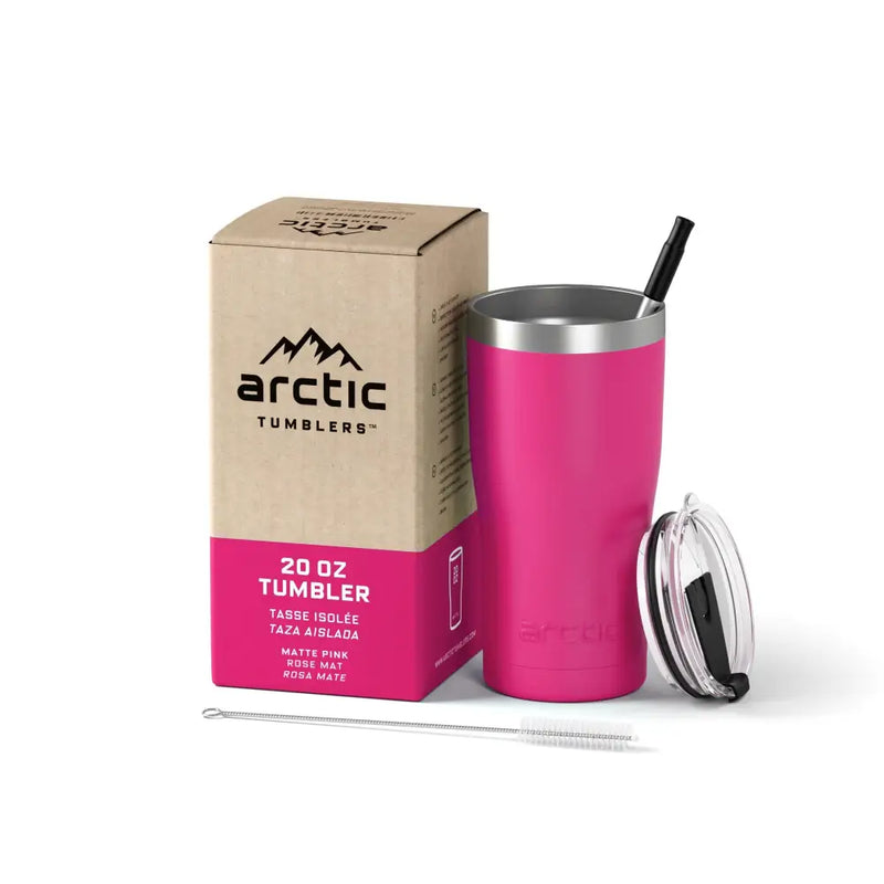Chargez l&#39;image dans la visionneuse de la galerie, Tumbler Rose - 20oz-591mL - Tasse isolée
