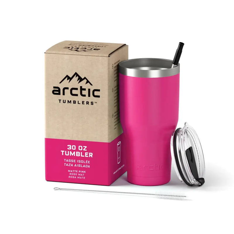 Chargez l&#39;image dans la visionneuse de la galerie, Tumbler Rose - 30oz-887mL - Tasse isolée
