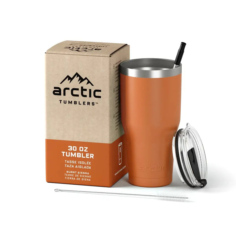 Load image into Gallery viewer, Tumbler Terre de Sienne Brûlée - 30oz-887mL - Tasse isolée
