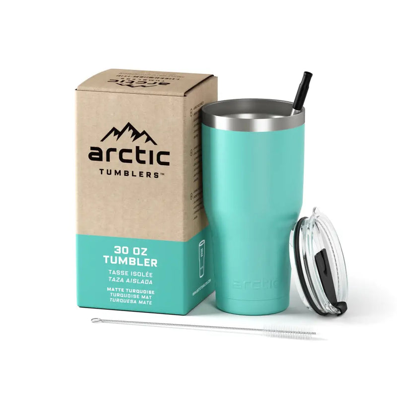 Load image into Gallery viewer, Tumbler Turquoise - 30oz-887mL - Tasse isolée

